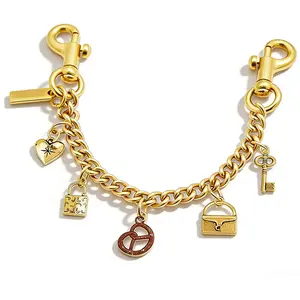 Chain Charm for Handbag, Purse Wallet &Pants Chain Jean Chains, Vintage Design Bag Strap Chains Extender