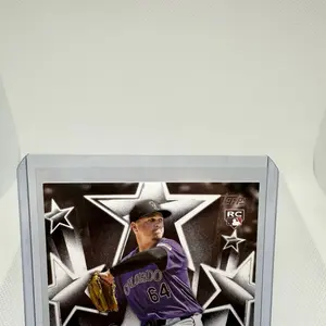 Bradley Blalock Colorado Rockies Trading Card Signature Series Edition Topps 2025 Series 2 Mega Box Auto 4 Random Base Cards Included