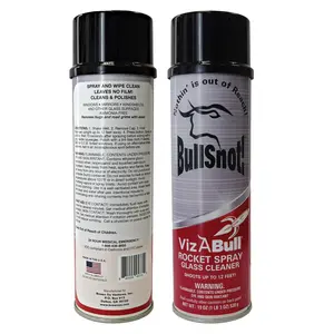BullSnot! VizaBull Rocket Spray Glass Cleaner Windshield Glass Cleaner Truck Cleaning Supplies 19oz