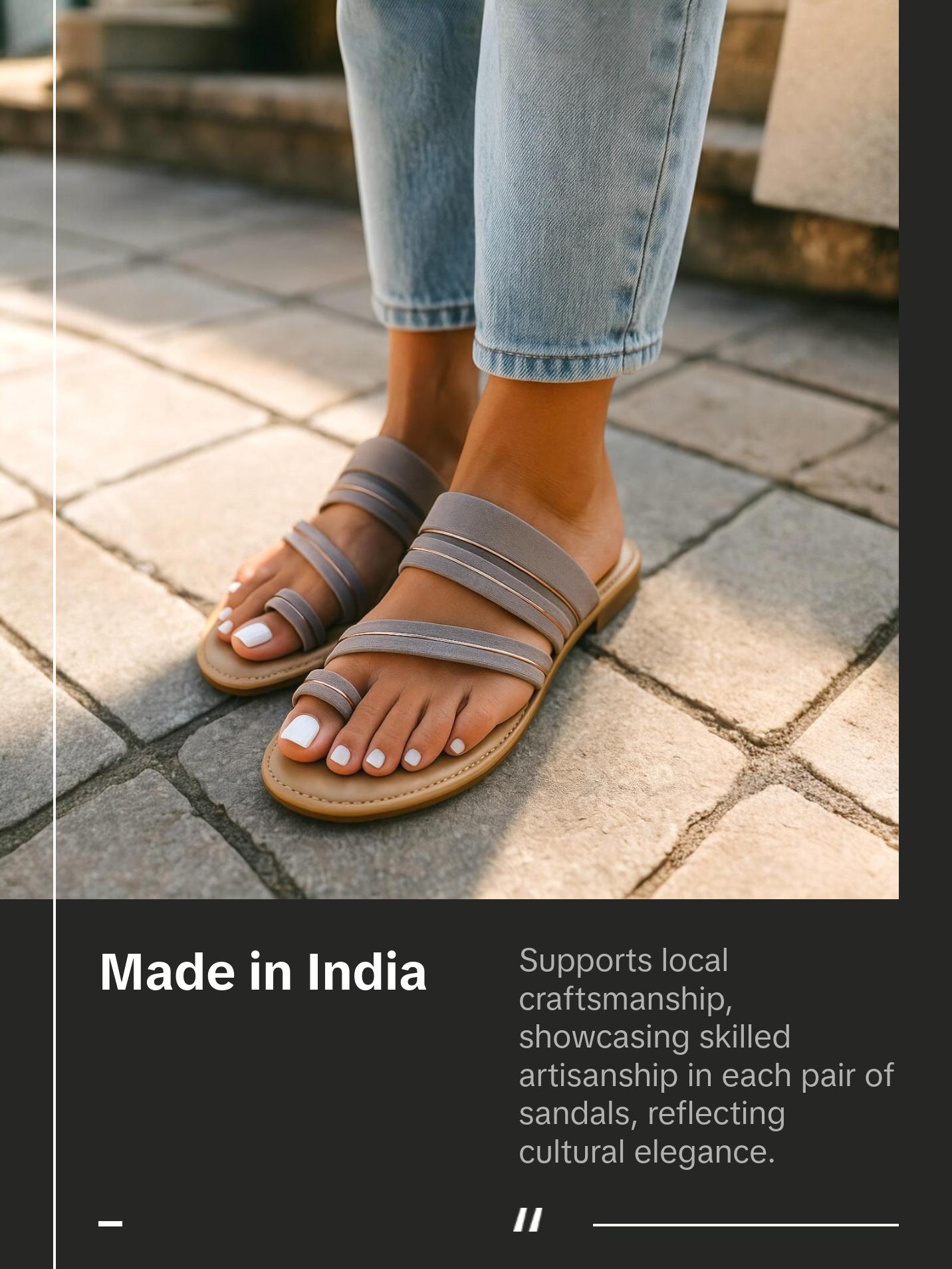 Best quality toe-ring Kolhapuri sandals