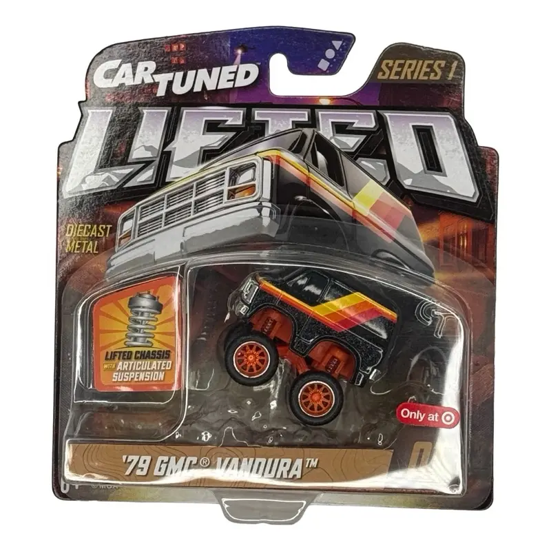 Car Tuned Lifted Series 1 '79 GMC Vandura Black Target Exclusive #04