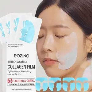 【Ten pack at a better price】ROZINO Forehead Wrinkle Patches 4 PCS - Smooth Fine Lines & Wrinkles, Anti-Wrinkle Patches with Hydrolyzed Collagen with Aloe, for Wrinkle Removal, Firming, Hydrating Skin Care