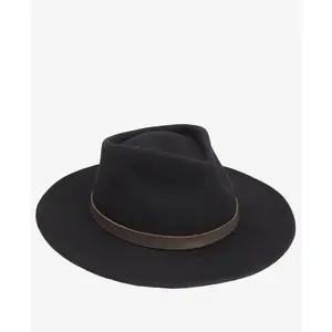 Barbour Crushable Bushman Hat - Classic Style with Fleece Lining