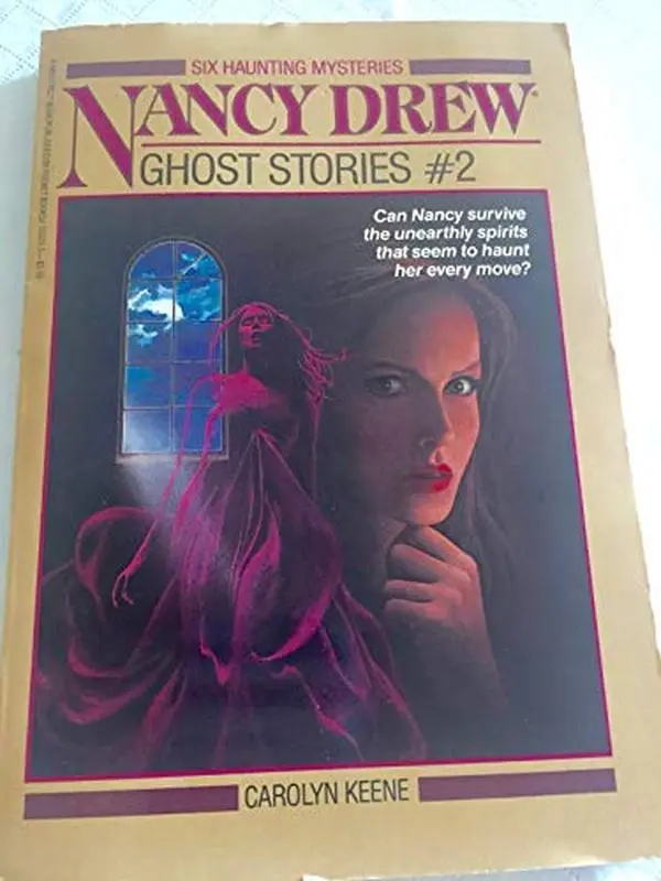 USED Book - Vampire Cave/Dark Crypt/Geist of Meyer's Mall/Witches' Brew/Phantom of Room 513/Forest of Fear (Nancy Drew Ghost Stories 2) by Carolyn Keene (Paperback) - english