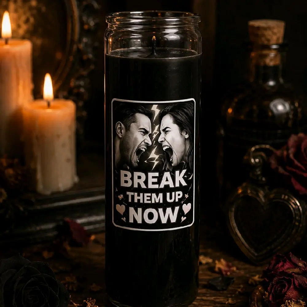 Break Them Up Now Ritual Candle