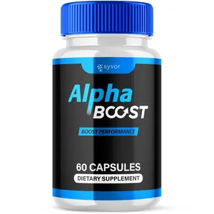 Alpha Boost Advanced Supplement for Men with Natural Ingredients 60 Capsules