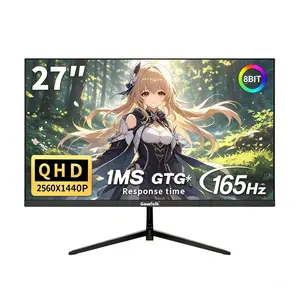 Gawfolk 27 Inch 165Hz QHD Gaming Monitor – 2560x1440 1440P, 1ms Response, 100% sRGB, DP HDMI, VESA Wall Mount Compatible