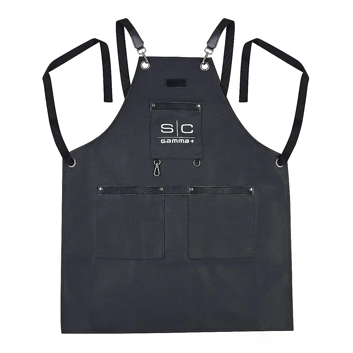 StyleCraft x Gamma Waterproof Professional Barber/Salon Apron w/ Cross-Back Strap (SCGPBA)