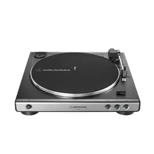Audio-Technica: AT-LP60X-GM Automatic Vinyl Player - Gunmetal Silver