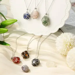 Crystal Holder Necklace