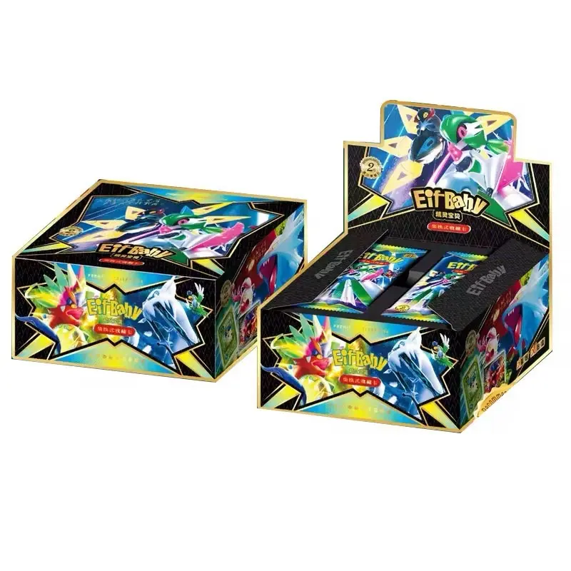Chinese Eif Baby Booster Box - 30 Packs Chibi Style Pokemon Cards for  Collectors - TikTok Shop