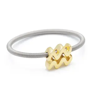 DIA Zodiac Charm Ring