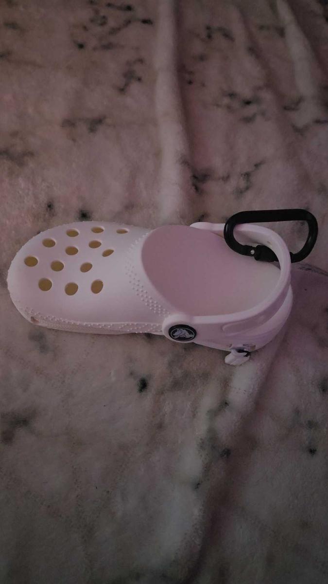 Item: White Classic Clog Pouch, 1