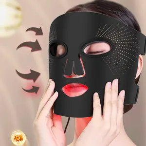 AskMake LED Infrared Red Light Therapy Mask for Skin Care and Relaxation,Light Mode, Led Facial Mask