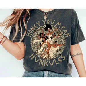 Hercules Diva The Muses Honey You Mean Hunkules Retro 90s Shirt, Vintage Cartoon Tee, The Muses Hercules, Easy to Wear, Just
