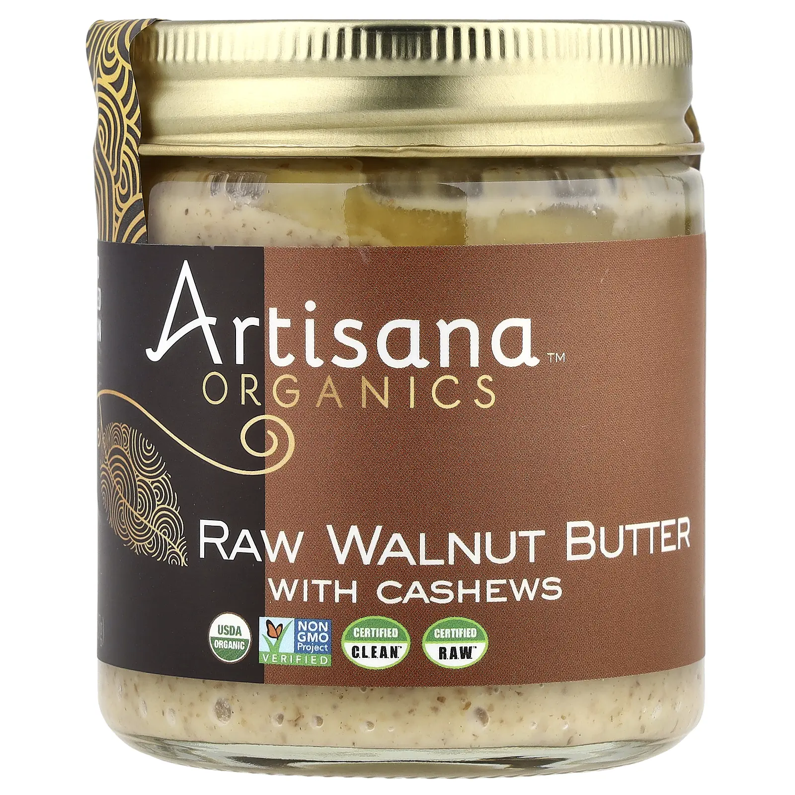 Artisana Organics, Raw Walnut Butter with Cashews, 8 oz (227 g) Artisana Organics, Raw Walnut Butter with Cashews, 8 oz (227 g)