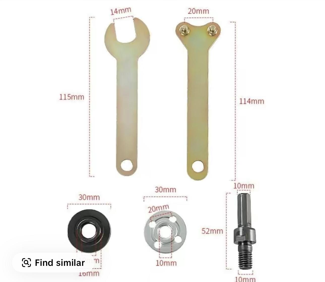 1 Set of Drill to Angle Grinder Adapter ShaftCompatible with Both AC and DC Electric Drills, Turning Them into Angle GrindersUniversal 6-10mm Adapter ShaftSuitable for Polishing, Sanding, CuttingIdeal for Home Emergency UseComes with 2 Wrenches