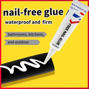 Multi-Purpose Nail-Free Glue (60ML), Instant Bonding & Rapid Curing, Industrial Strength Adhesion, Leak Resistant Seal, Permanent Fix