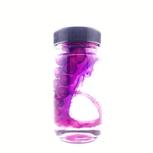 Diaphonized Wet Specimen Octopus Tentacle - Oddities and Curiosities Collection Spooky Home Halloween Decor - Diaphonization Apothecary Jar