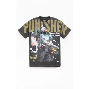 PacSun Men's Marvel Rivals Punisher T-Shirt - Multicolor