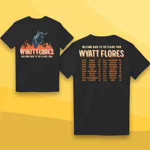 Wyatt Flores Welcome Back To The Plains Tour 3.0 T-Shirt