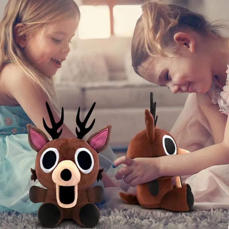 99 Nights in The Forest Plushies - 9.8" Ultra Soft Adorable Stuffed 99Nights Deer Monster Animal Toy, KawaiiAnime Game Character, Cute Gift for Kids & Fans