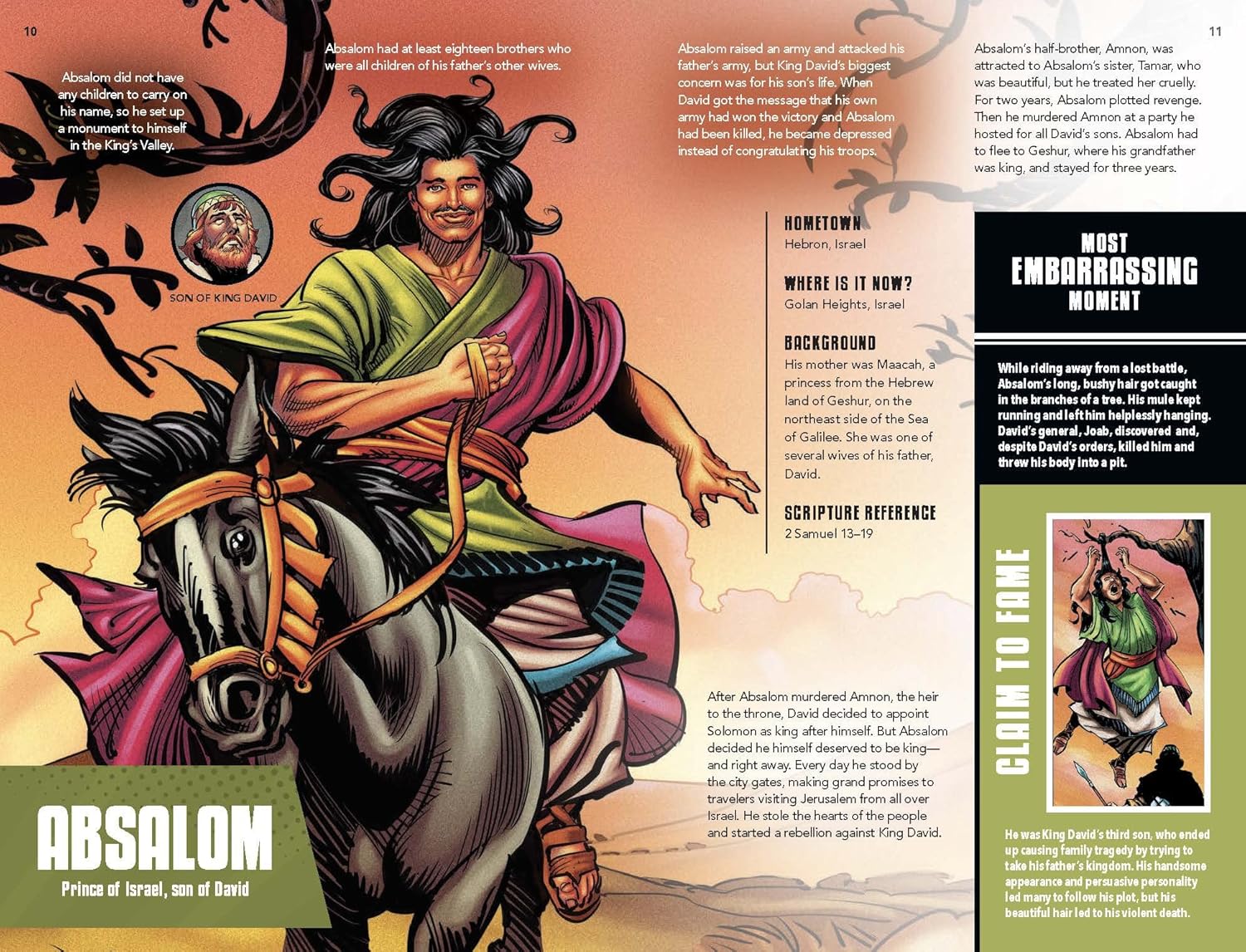 The Action Bible: Heroes and Villains