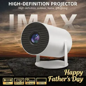 XBJ 713 Smart Mini Projector with 4K Decoding Support, Wireless Screen Mirroring, Home Theater, Auto Focus, Portable for Home & Outdoor Use, Supports WiFi & Bluetooth Connection, Black Friday Deal Android,father's Day gift.