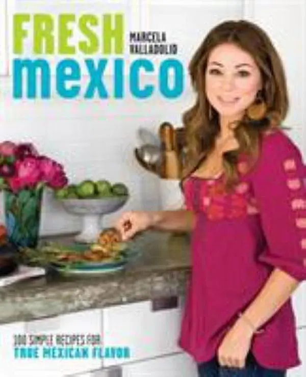 USED Mexican Cooking Cookbook - Fresh Mexico: 100 Simple Low in Fat Recipes for True Mexican Flavor by Marcela Valladolid (Soft Cover, 1.59 lbs, Color Photography, English)