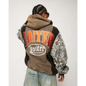 Loiter Splinter Hoodie Khaki/Camo