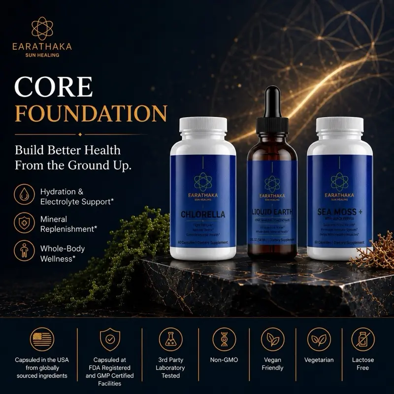 Core Foundation | Full Body Foundation System | Daily Wellness, Mineral Replenishment & Cellular Nourishment