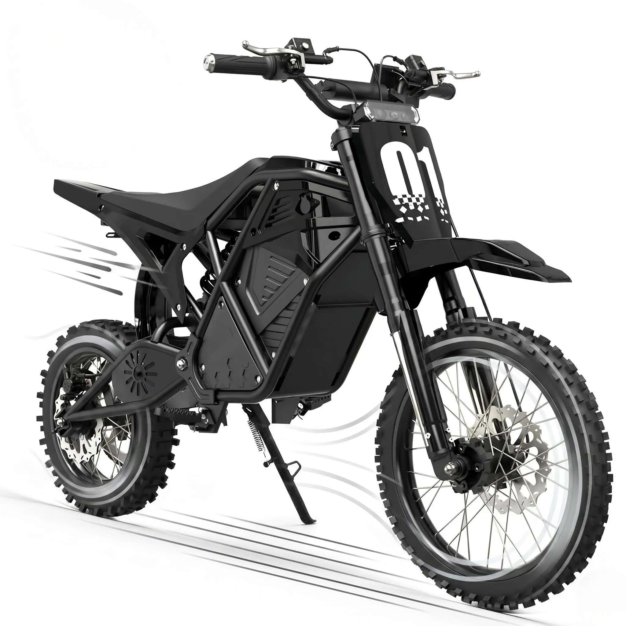 2026 ESKUTE Nova Mini Adult Off-Road Ebike - 3500W Peak Mid-Drive Motor, 60-Mi Range, Dual Seat All Terrain Cycling Leisure Equipment