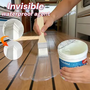 Transparent Waterproof Sealant, Nano Leak Proof Coating for Construction and Rvs, Fast Drying Multi-Surface Adhesive, Emergency Repair for Windows, Roof, Floor, Walls, Tiles