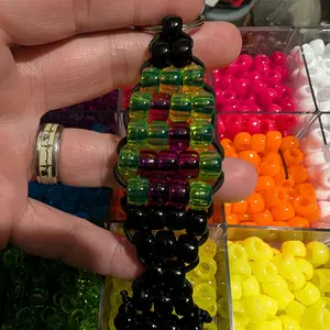 Kandi Lava Lamp Keychain- 1 Random color