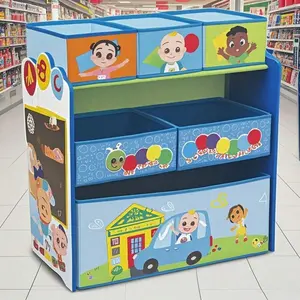 Toy Storage Rack - 6 Compartments Storage Rack