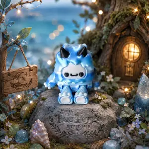 Flying Friends Collection 3D Printed Yeti/Bigfoot Creatures for Anxiety Relief & Sensory Engagement Unique Sasquatch Animal Figurines
