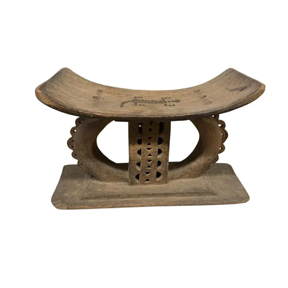 Vintage Wooden Ashanti Stool