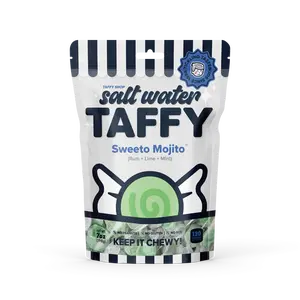 Taffy Shop, Sweeto Mojito Salt Water Taffy - Gourmet Soft, Sweet & Chewy Candy