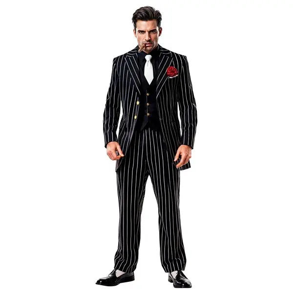 Men's Classic 1920's Gangster Boss Costume Men's Classic 1920's Gangster Boss Costume
