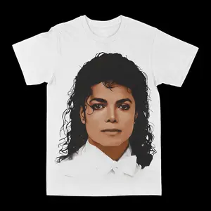 Michael Jackson Dangerous Big Face Graphic Tee Unisex