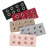 AWAYTR Women's 5-Pack Y2K Grunge Punk Elastic Wide Stretchy Headbands - Hollowed Out Eyelets, Harajuku Cloth Hairband, Band-Shaped Headbands for Women, Engagement, Anniversary, Fashion Use