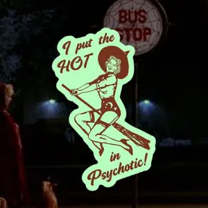 The Retro Witch Sticker