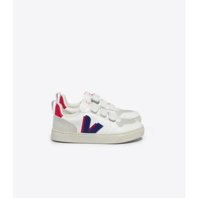 Veja Cobalt White Velcro Sneaker V103