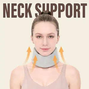Soft Foam Neck Brace | Sleeping Neck | Adjustable Fit for Men & Women | Stable & Comfortable Wrap