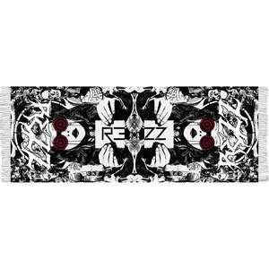 CRIMSON HEARTS VIP - REVERSIBLE PASHMINA