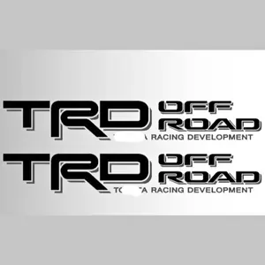 2 pcs  off road Decals Pair Sticker Truck bedside Vinyl