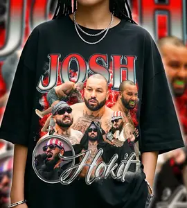 Josh Hokit T Shirt The Incredible Hok Tee UFC MMA Fighter Shirt Heavyweight Streetwear