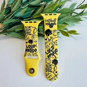 Softball Mama Watch Band