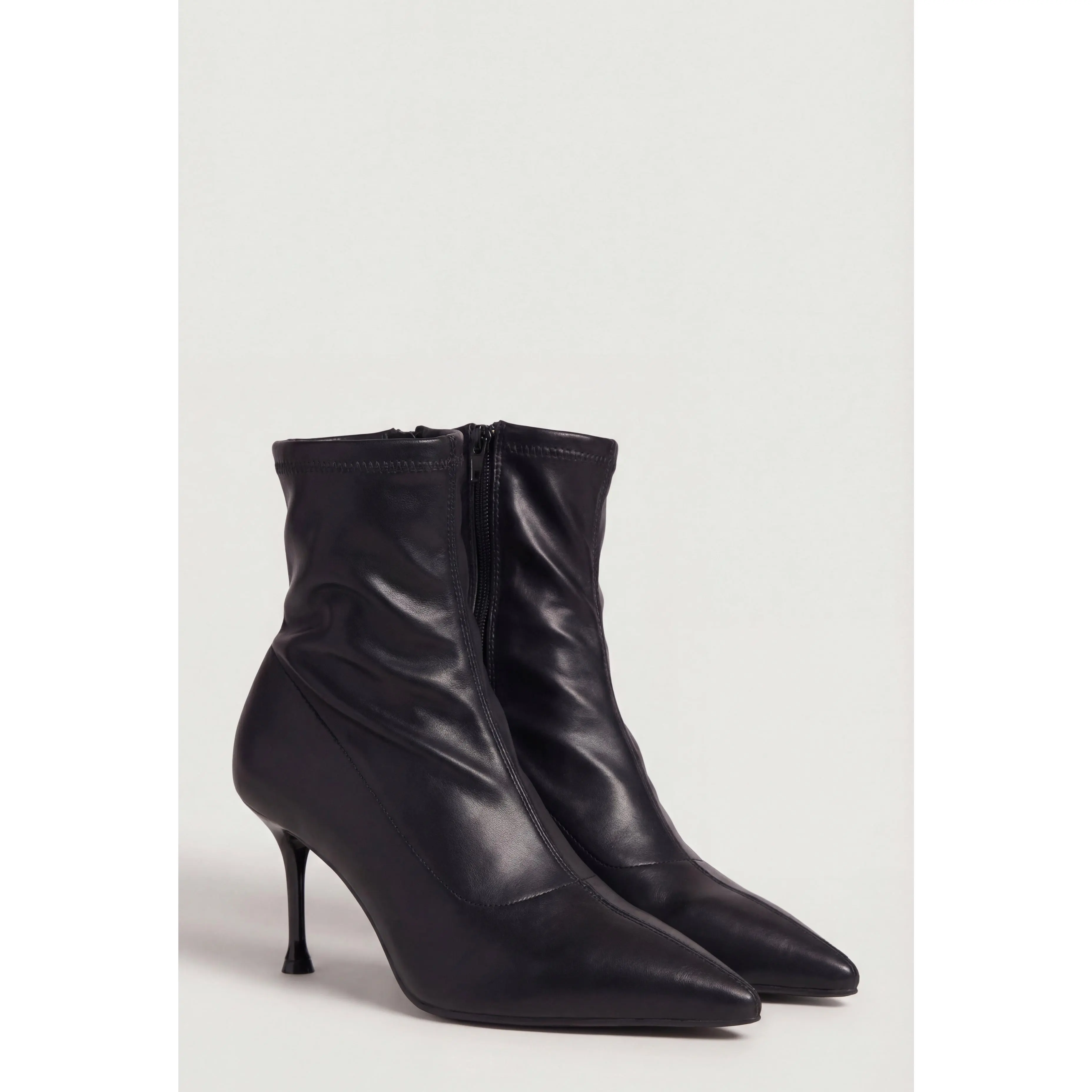 Pointed Toe Stiletto Heel Dress Booties