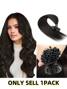 K Tip Hair Extensions, Human Hair Blonde, 30g 50s Natural Straight, Italy Keratin Machine, 12-20inch, Add Length & Volume